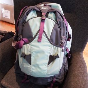 REI women’s backpacking backpack.